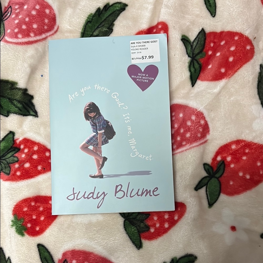 Judy Blume Book - Are You There God? It's Me, Margaret
